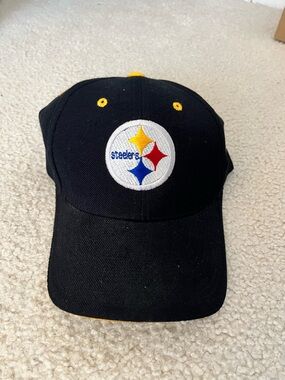 Pittsburgh Steelers Wool Black Hat / Baseball Cap